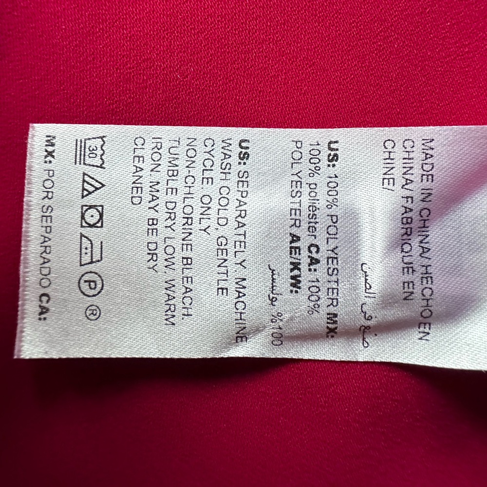 Chico's Raspberry Crewneck Top - Picture 4 of 4